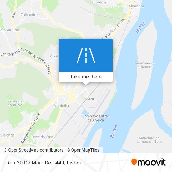 Rua 20 De Maio De 1449 map
