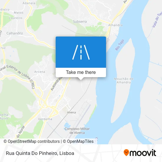 Rua Quinta Do Pinheiro map