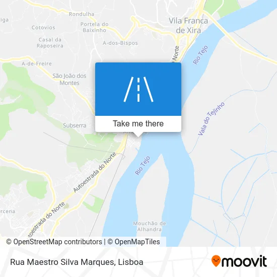 Rua Maestro Silva Marques map