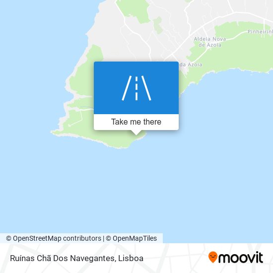 Ruínas Chã Dos Navegantes map