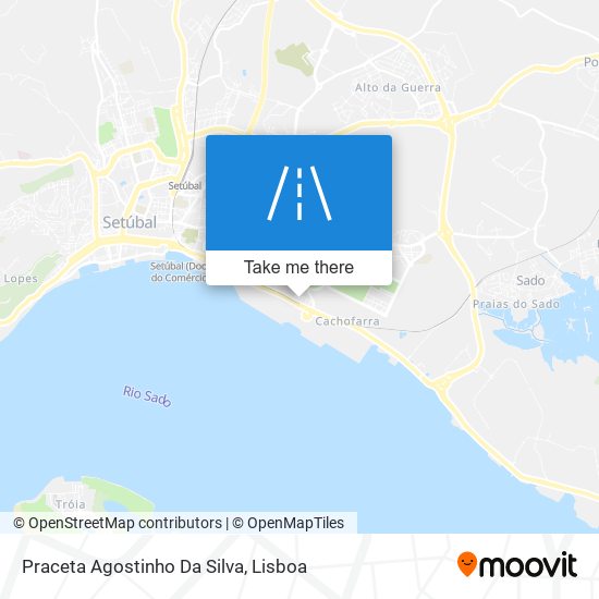 Praceta Agostinho Da Silva map