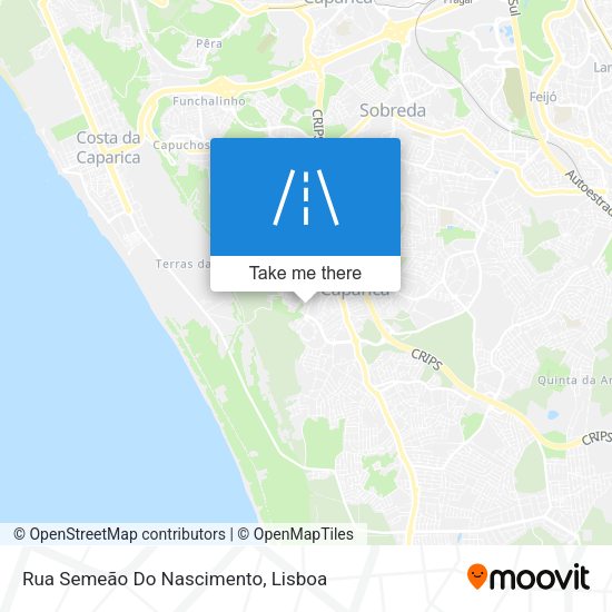 Rua Semeão Do Nascimento map