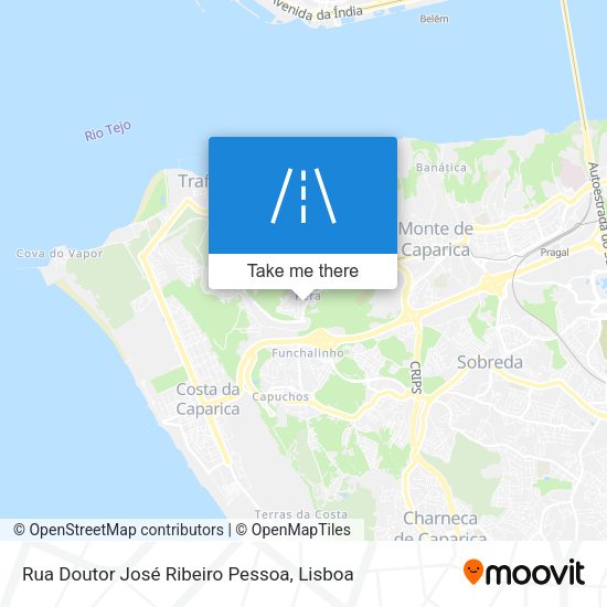 Rua Doutor José Ribeiro Pessoa map