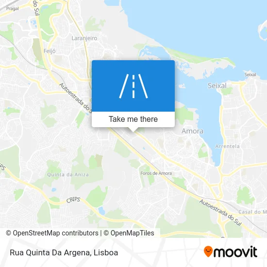 Rua Quinta Da Argena map