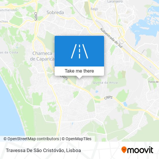 Travessa De São Cristóvão map