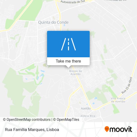 Rua Família Marques map