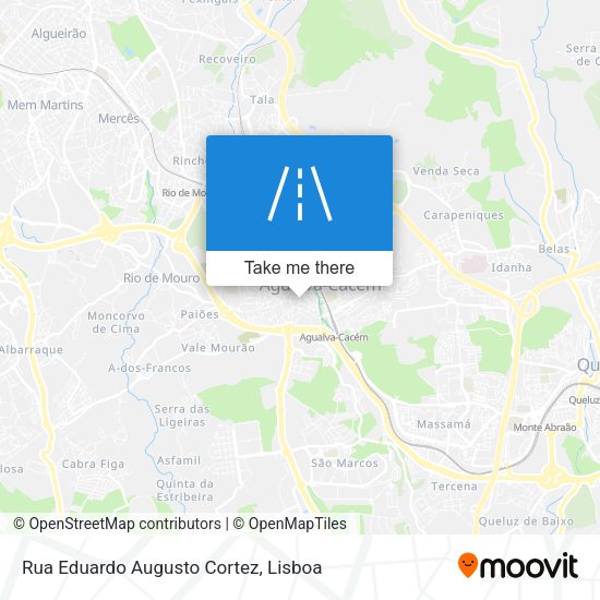 Rua Eduardo Augusto Cortez mapa