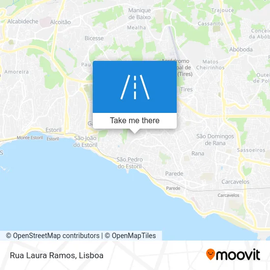Rua Laura Ramos map