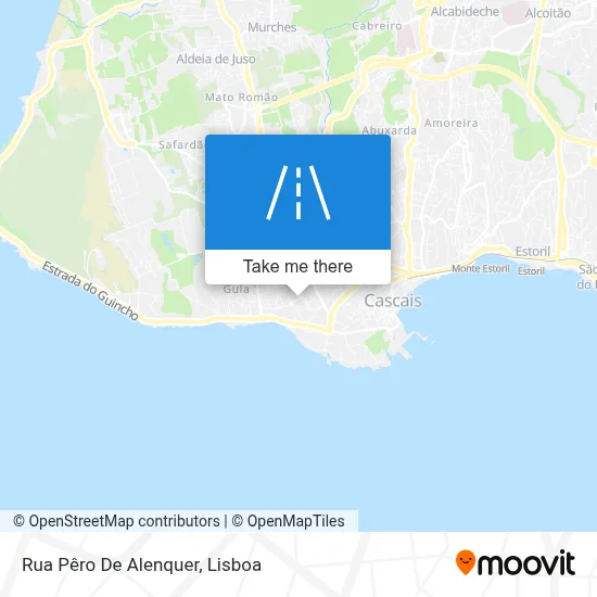 Rua Pêro De Alenquer map