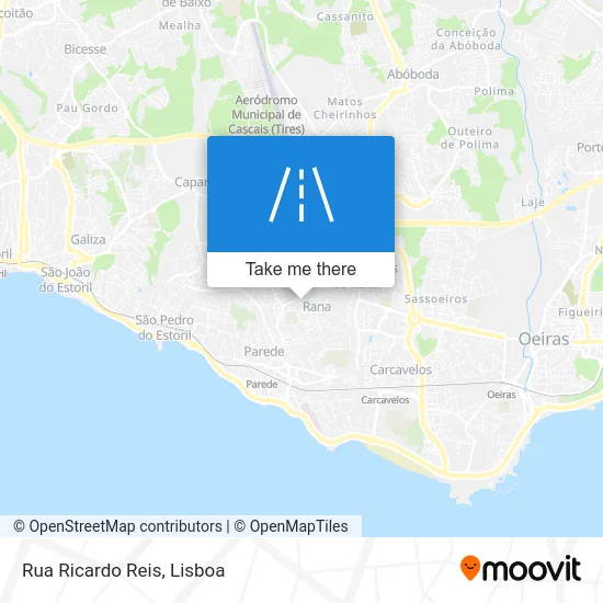 Rua Ricardo Reis map
