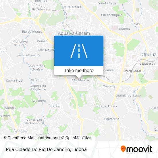 Rua Cidade De Rio De Janeiro map
