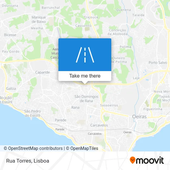 Rua Torres map