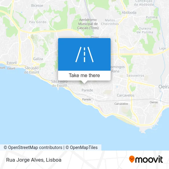 Rua Jorge Alves map