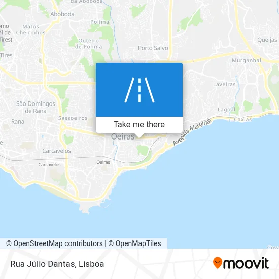 Rua Júlio Dantas map