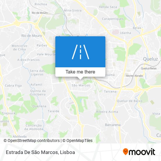 Estrada De São Marcos map