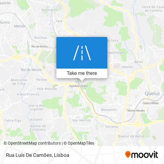 Rua Luis De Camões map