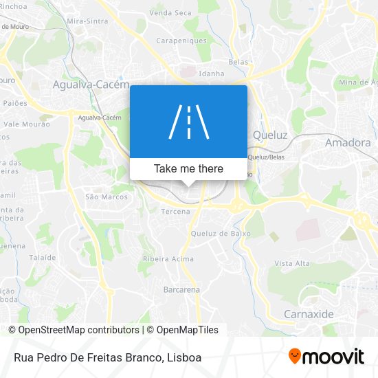 Rua Pedro De Freitas Branco mapa