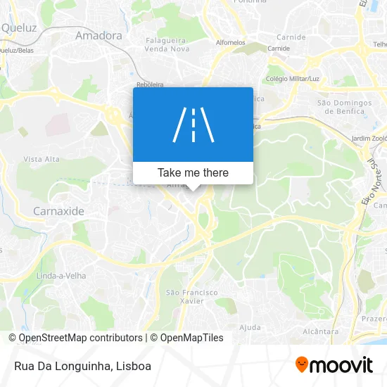 Rua Da Longuinha map
