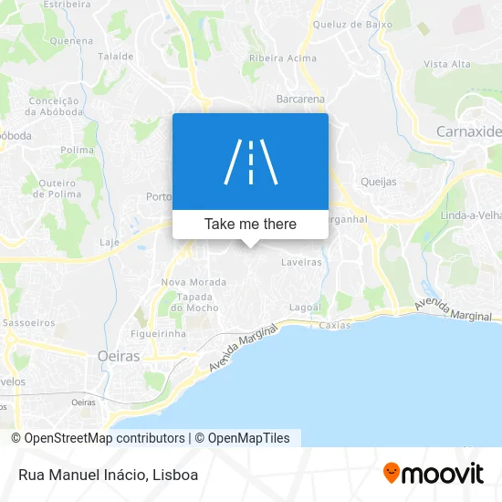 Rua Manuel Inácio map