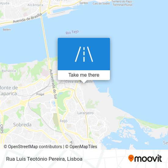 Rua Luís Teotónio Pereira map