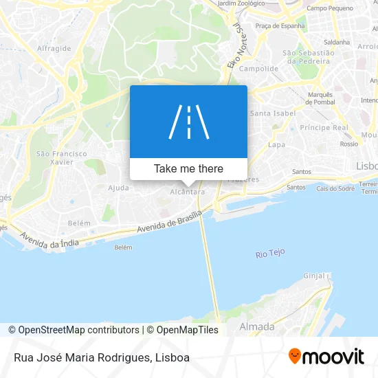 Rua José Maria Rodrigues map
