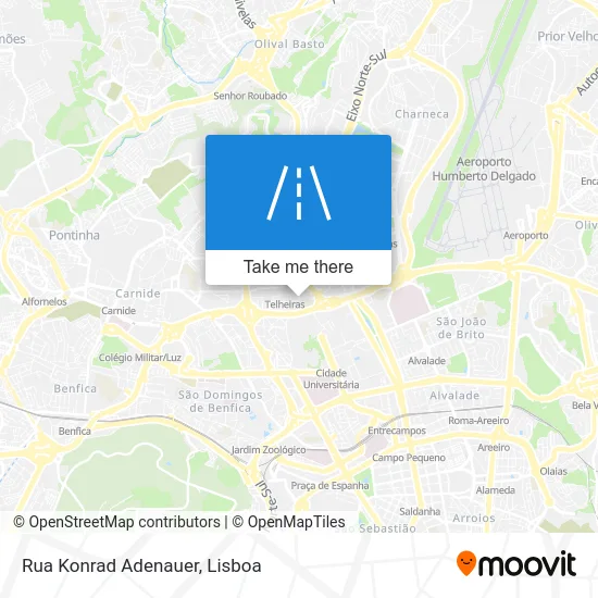 Rua Konrad Adenauer map