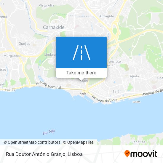 Rua Doutor António Granjo map