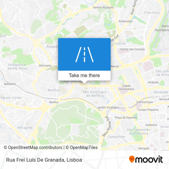 Rua Frei Luís De Granada map