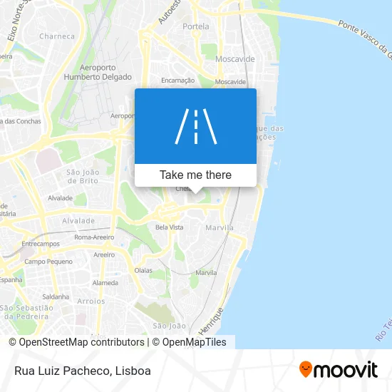 Rua Luiz Pacheco map