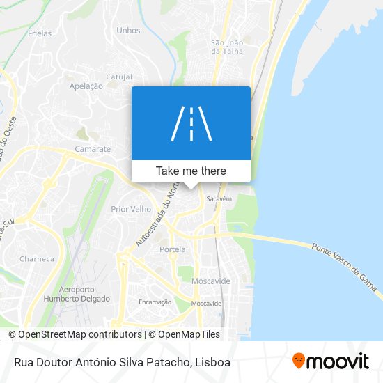 Rua Doutor António Silva Patacho map