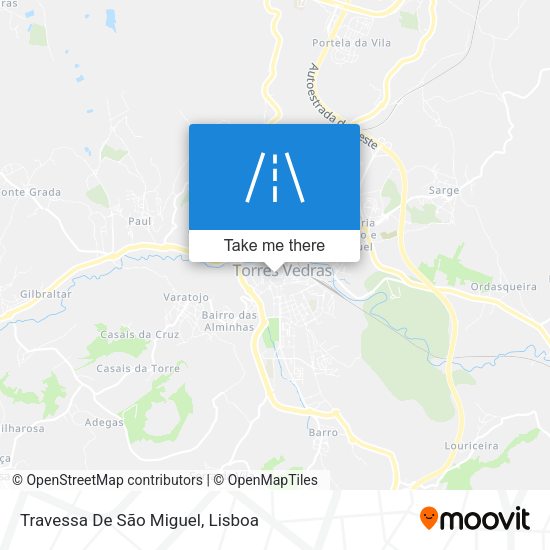 Travessa De São Miguel map