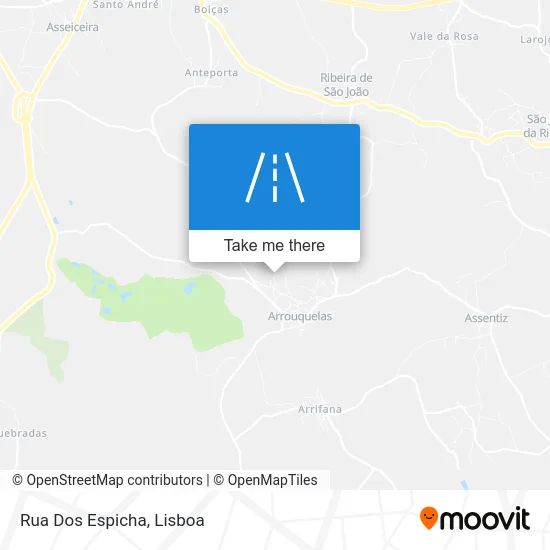 Rua Dos Espicha map