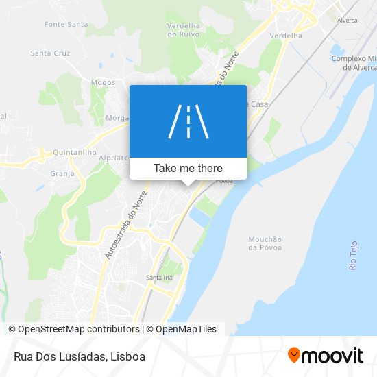 Rua Dos Lusíadas map