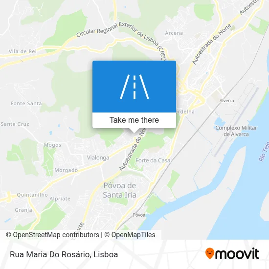 Rua Maria Do Rosário map