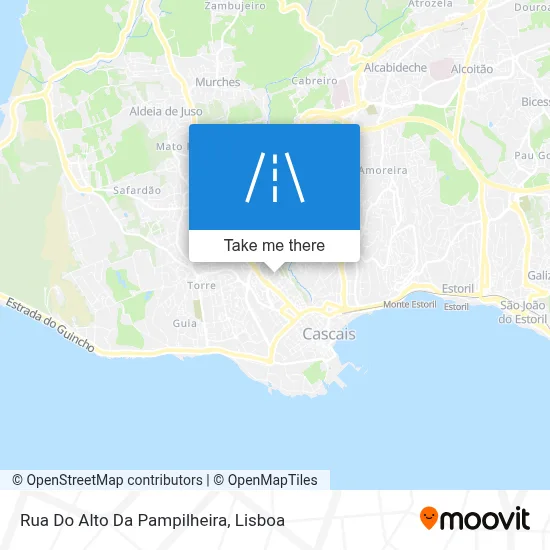 Rua Do Alto Da Pampilheira map