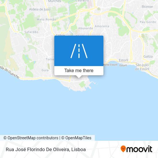 Rua José Florindo De Oliveira map