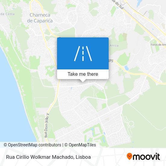 Rua Cirílio Wolkmar Machado map