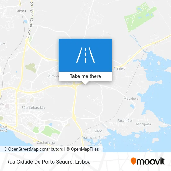 Rua Cidade De Porto Seguro map