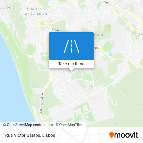 Rua Victor Bastos map