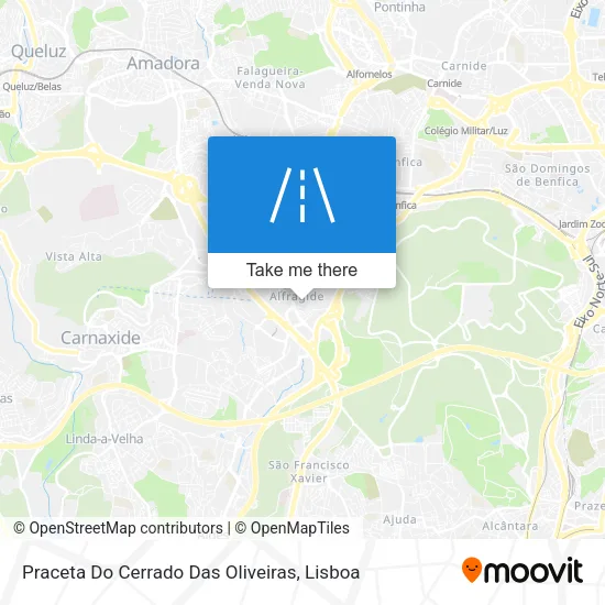 Praceta Do Cerrado Das Oliveiras map