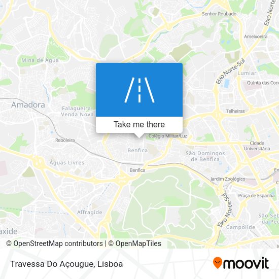 Travessa Do Açougue mapa