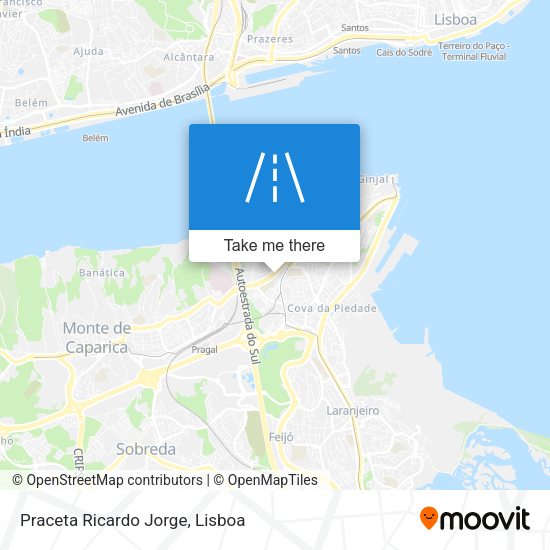 Praceta Ricardo Jorge mapa