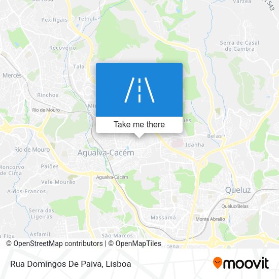 Rua Domingos De Paiva mapa