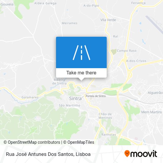 Rua José Antunes Dos Santos map