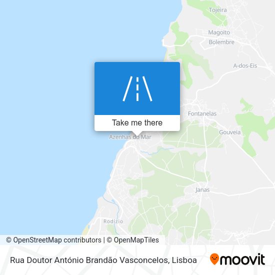 Rua Doutor António Brandão Vasconcelos map