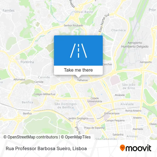 Rua Professor Barbosa Sueiro map