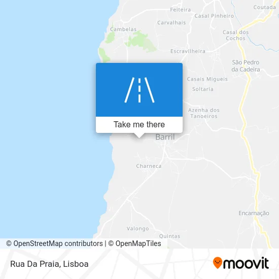 Rua Da Praia map