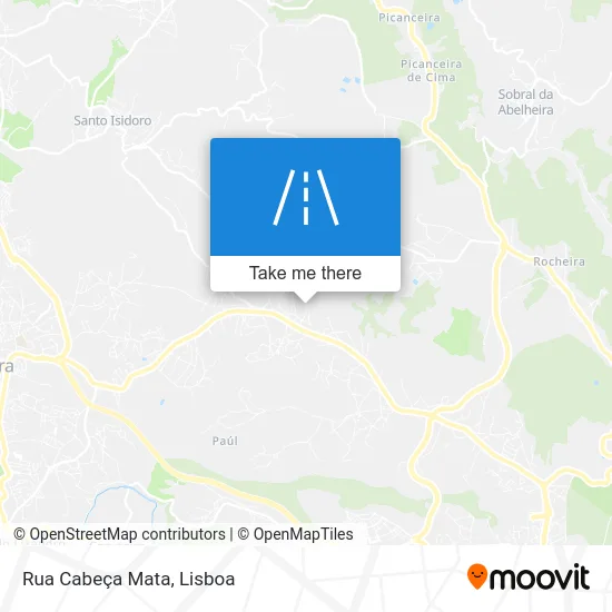 Rua Cabeça Mata map