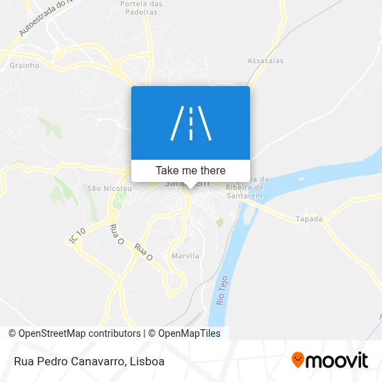 Rua Pedro Canavarro map