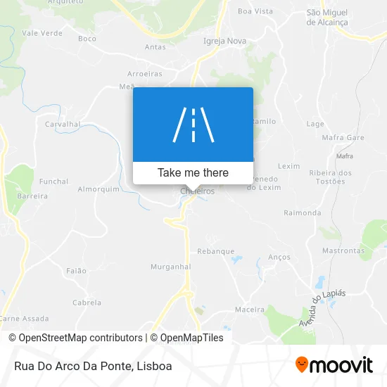 Rua Do Arco Da Ponte map